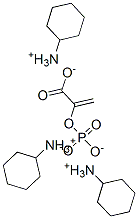 Structure of PHOSPHOENOLPYRUVIC ACID TRIS(CYCLOHEXYLAMMONIUM) SALT