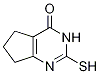 Structure of 2-Sulfanyl-3,5,6,7-tetrahydro-4H-cyclopenta[d]pyrimidin-4-one