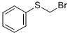 Structure of BROMOMETHYL PHENYL SULFIDE