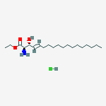 Structure of ETHYL-D-ERYTHRO-SPHINGOSINATE HYDROCHLORIDE