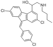 Structure of DESBUTYL LUMEFANTRINE