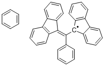 Structure of (ALPHA,GAMMA-BISDIPHENYLENE-BETA-PHENYLALLYL), FREE RADICAL