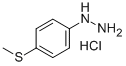 4-甲硫基苯肼盐酸盐结构式