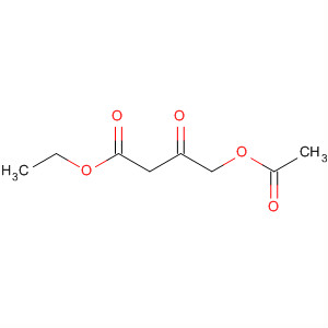 Structure of Butanoic acid, 4-(acetyloxy)-3-oxo-, ethyl ester