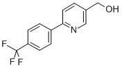 Structure of (6-[4-(TRIFLUOROMETHYL)PHENYL]PYRIDIN-3-YL)METHANOL