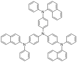 Structure of 1,4-Benzenediamine, N-2-naphthalenyl-N,N-bis[4-(1-naphthalenylphenylamino)phenyl]-N-phenyl-