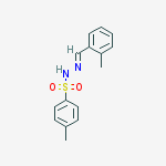 4-methyl-N'-(2-methylbenzylidene)benzenesulfonohydrazide结构式
