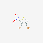 Structure of 3,4-DIBROMO-2-NITROTHIOPHENE