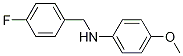 Structure of N-(4-Fluorobenzyl)-4-Methoxyaniline, 97%
