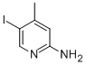 Structure of 5-IODO-4-METHYL-PYRIDIN-2-YLAMINE