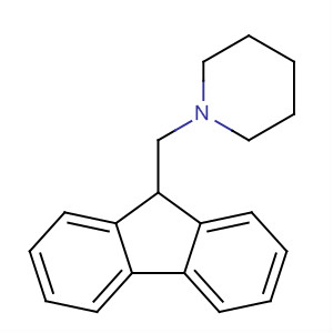 Structure of Piperidine, 1-(9H-fluoren-9-ylmethyl)-