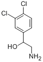 A-羟基-3,4-二氯苯乙胺结构式