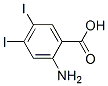 Structure of 2-Amino-4,5-diiodobenzoic acid