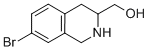 Structure of (RS)-7-Bromo-1,2,3,4-tetrahydro-3-isoquinolinemethanol