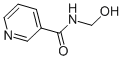 Structure of 3-Pyridinecarboxylic acid N-hydroxymethylamide