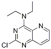 2-氯-4-(二乙基氨基)吡啶并[3,2-D]嘧啶结构式