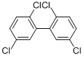 Structure of 2,2,5,5-TETRACHLOROBIPHENYL