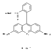 Structure of BUTYL RHODAMINE B