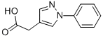 Structure of (1-PHENYL-1H-PYRAZOL-4-YL)ACETIC ACID