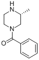 (R)-2-甲基-4-苯甲酰基哌嗪结构式