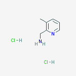 Structure of (3-methylpyridin-2-yl)methanamine;dihydrochloride