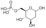 2-Deoxy-D-glucose-6-phosphate结构式