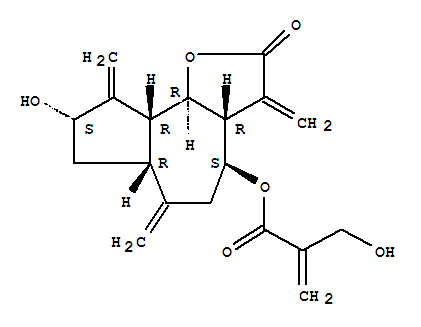 Structure of cynaropicrin