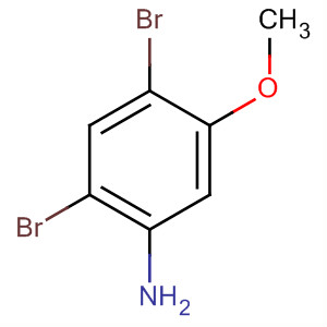 Structure of 2,4-dibromo-5-methoxyaniline