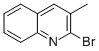 Structure of 2-BROMO-3-METHYLQUINOLINE