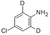 Structure of 4-CHLOROANILINE-2,6-D2