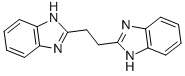 Structure of 1H-Benzimidazole, 2,2'-(1,2-ethanediyl)bis-