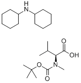 Structure of BOC-MEVAL-OH DCHA