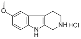 Structure of 6-METHOXY-1,2,3,4-TETRAHYDRO-9 H-PYRIDO[3,4-B]INDOLE HYDROCHLORIDE