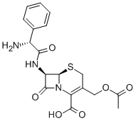 Structure of cefaloglycin