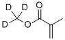Structure of METHYL-D3 METHACRYLATE