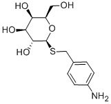 Structure of 4-AMINOBENZYL 1-THIO-BETA-D-GALACTOPRYRANOSIDE
