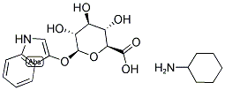 Structure of 3-Indoxyl-beta-D-glucuronic acid cyclohexylammonium salt