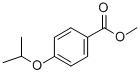 Structure of 4-ISOPROPOXYBENZOIC ACID METHYL ESTER