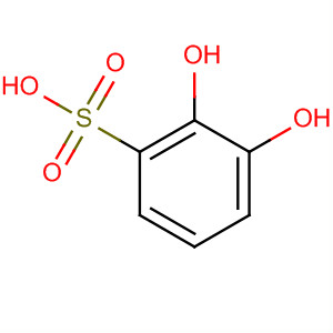 Structure of Benzenesulfonic acid, 2,3-dihydroxy-