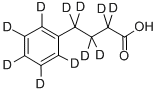 Structure of 4-PHENYLBUTYRIC-D11 ACID