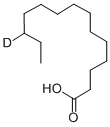 Structure of TETRADECANOIC-12-D1 ACID