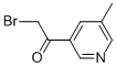 ETHANONE,2-BROMO-1-(5-METHYL-PYRIDIN-3-YL)-结构式