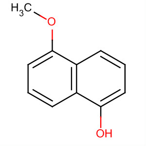1-Naphthalenol, 5-methoxy-结构式