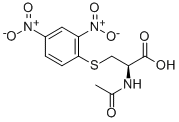 S-(2,4-DINITROPHENYL)MERCAPTURIC ACID结构式