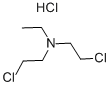 2-氯-N-(2-氯乙基)-N-乙胺盐酸盐结构式