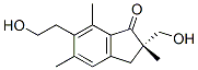 Structure of (S)-2,3-Dihydro-6-(2-hydroxyethyl)-2-(hydroxymethyl)-2,5,7-trimethyl-1H-inden-1-one