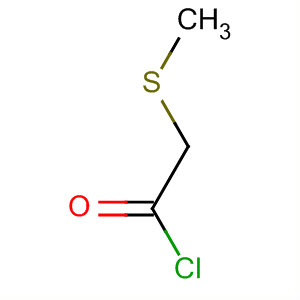 Structure of Acetyl chloride, (methylthio)-
