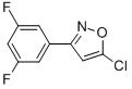 Structure of 5-CHLORO-3-(3,5-DIFLUOROPHENYL)ISOXAZOLE
