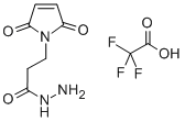 Structure of 1H-Pyrrole-1-propanoic Acid 2,5-Dihydro-2,5-dioxo-hydrazide 2,2,2-Trifluoroacetate