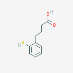 Structure of 2-MERCAPTOPHENYLBUTYRIC ACID